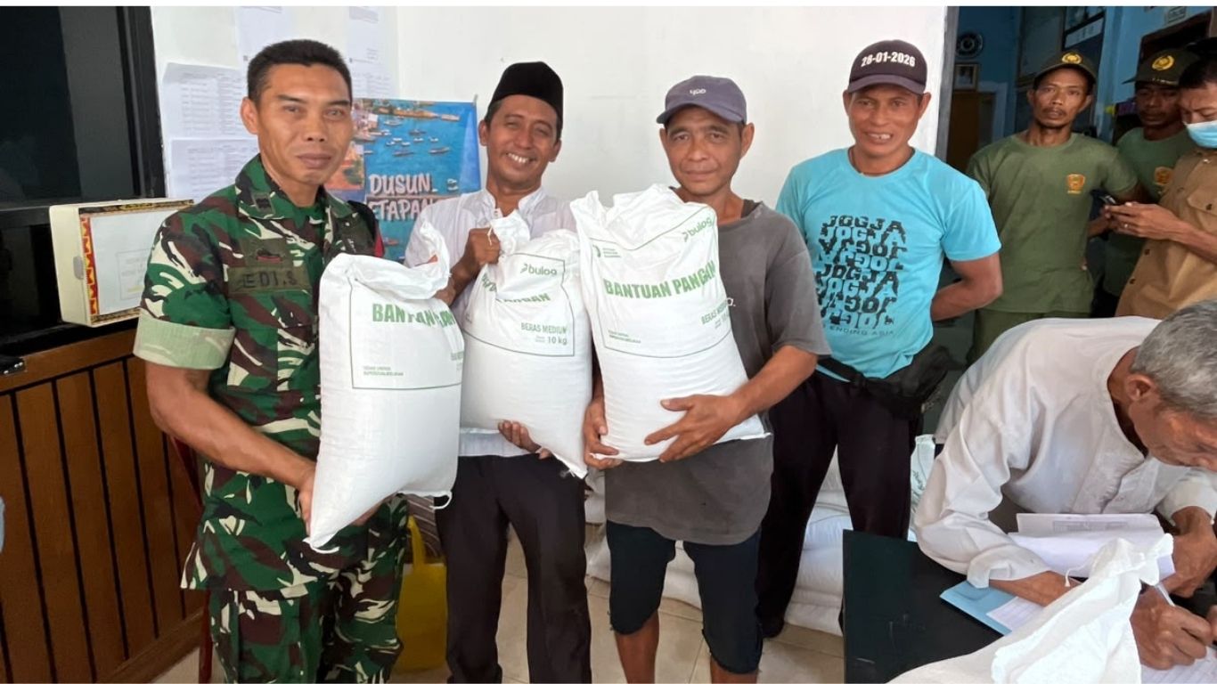 Pemdes Batu Menyan Salurkan Bantuan Pangan Periode Juli–September 2026 kepada 402 KPM