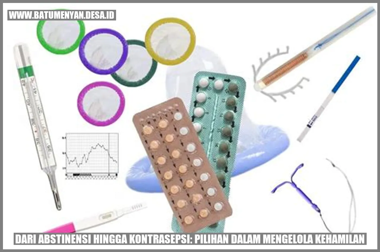 Dari Abstinensi hingga Kontrasepsi: Pilihan Trampil dalam Mengelola Kehamilan!