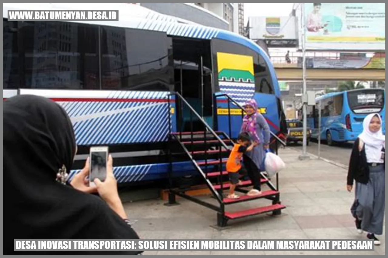 Desa Inovasi Transportasi: Solusi Efisien Mobilitas dalam Masyarakat Pedesaan