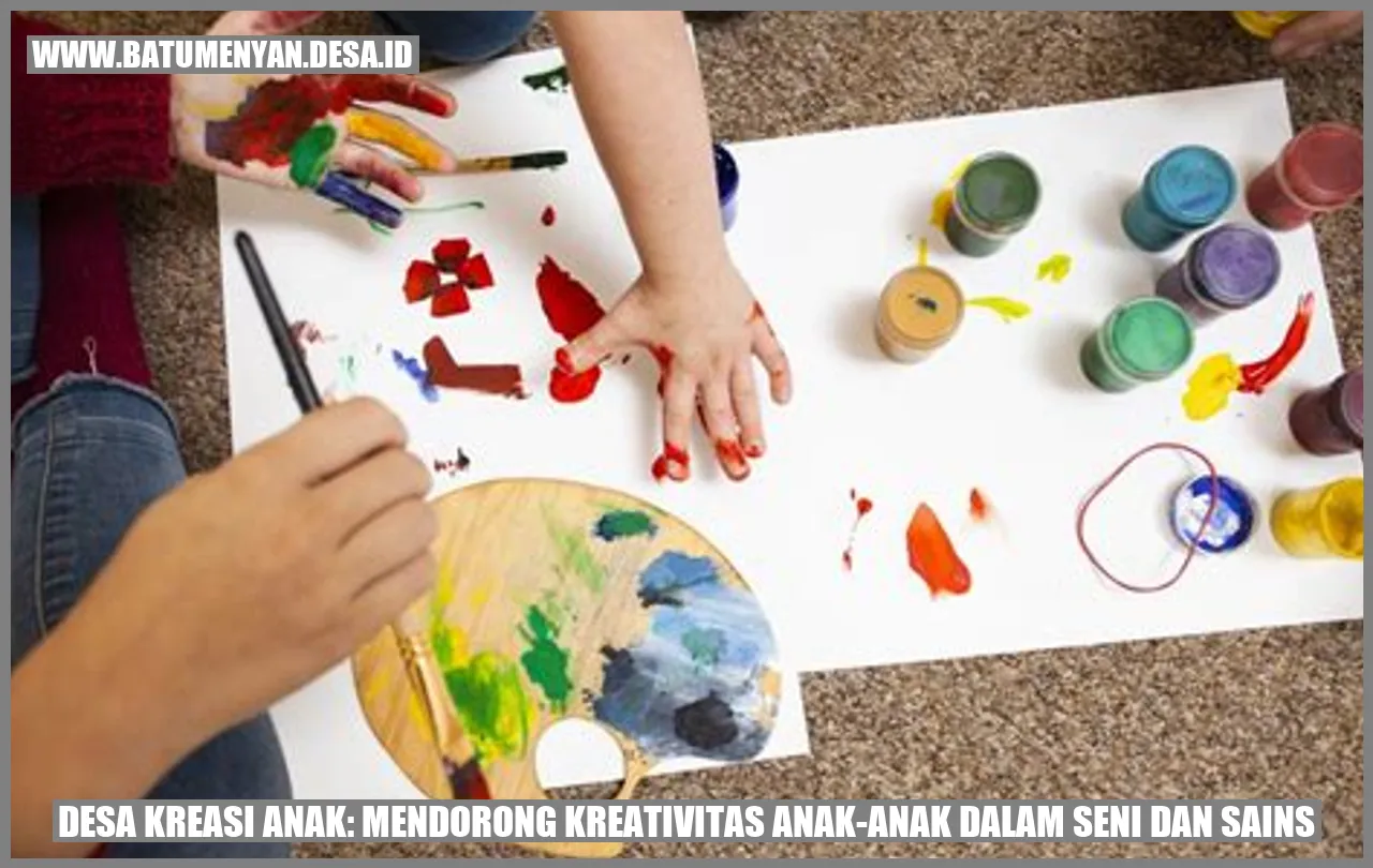 Desa Kreasi Anak: Mendorong Kreativitas Anak-Anak dalam Seni dan Sains