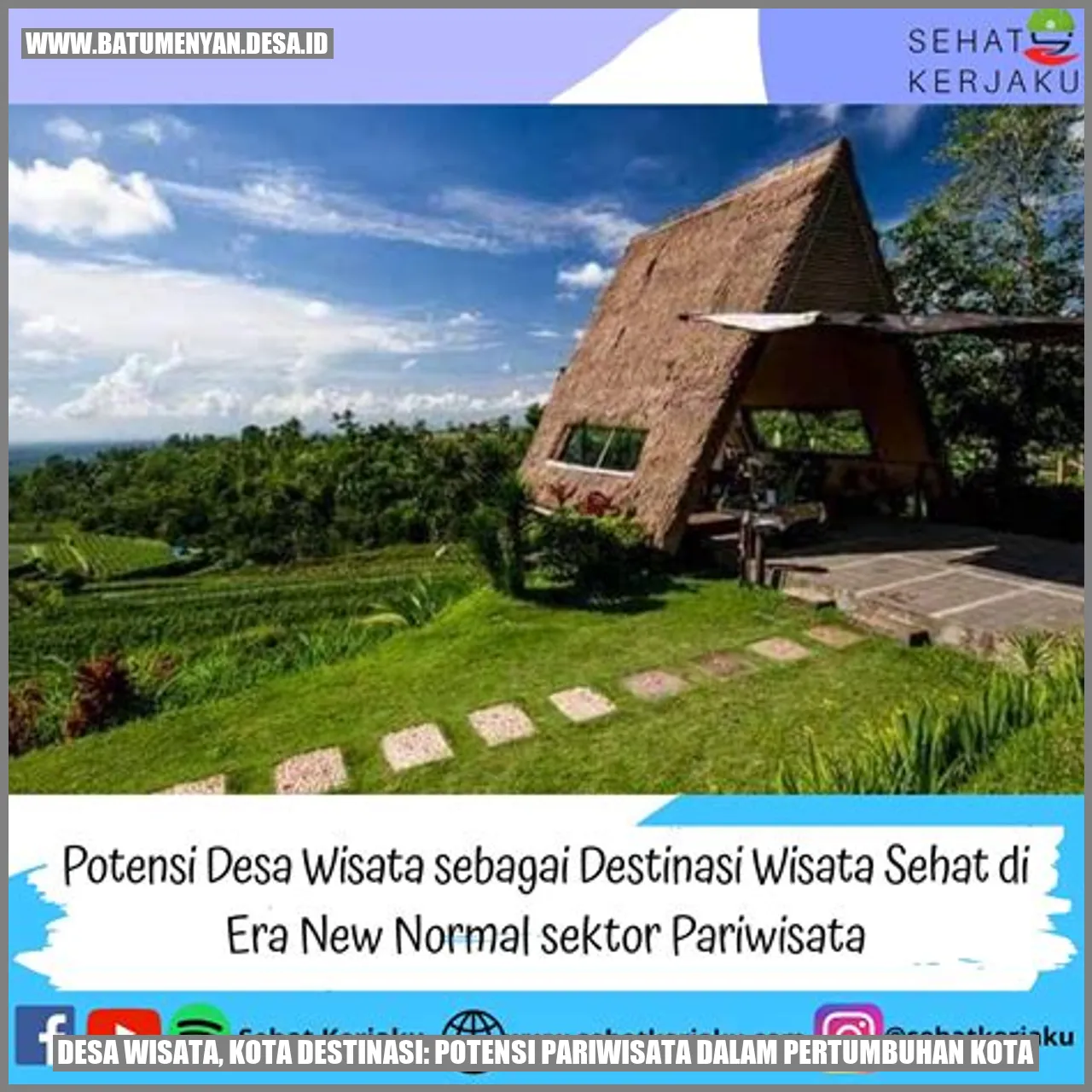Desa Wisata, Kota Destinasi: Potensi Pariwisata dalam Pertumbuhan Kota