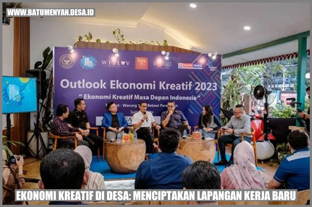 Ekonomi Kreatif di Desa: Menciptakan Lapangan Kerja Baru