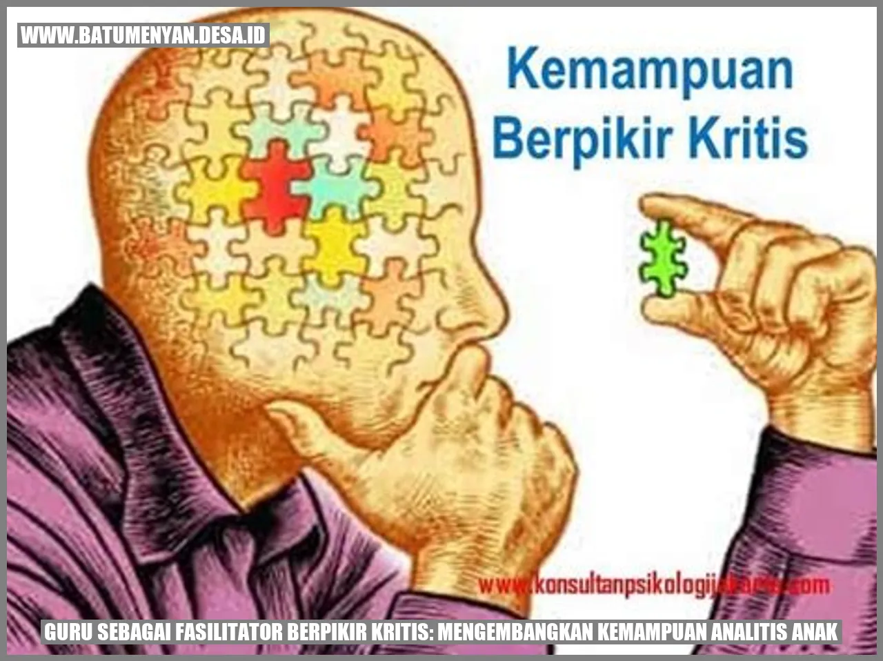 Guru sebagai Fasilitator Berpikir Kritis: Mengembangkan Kemampuan Analitis Anak