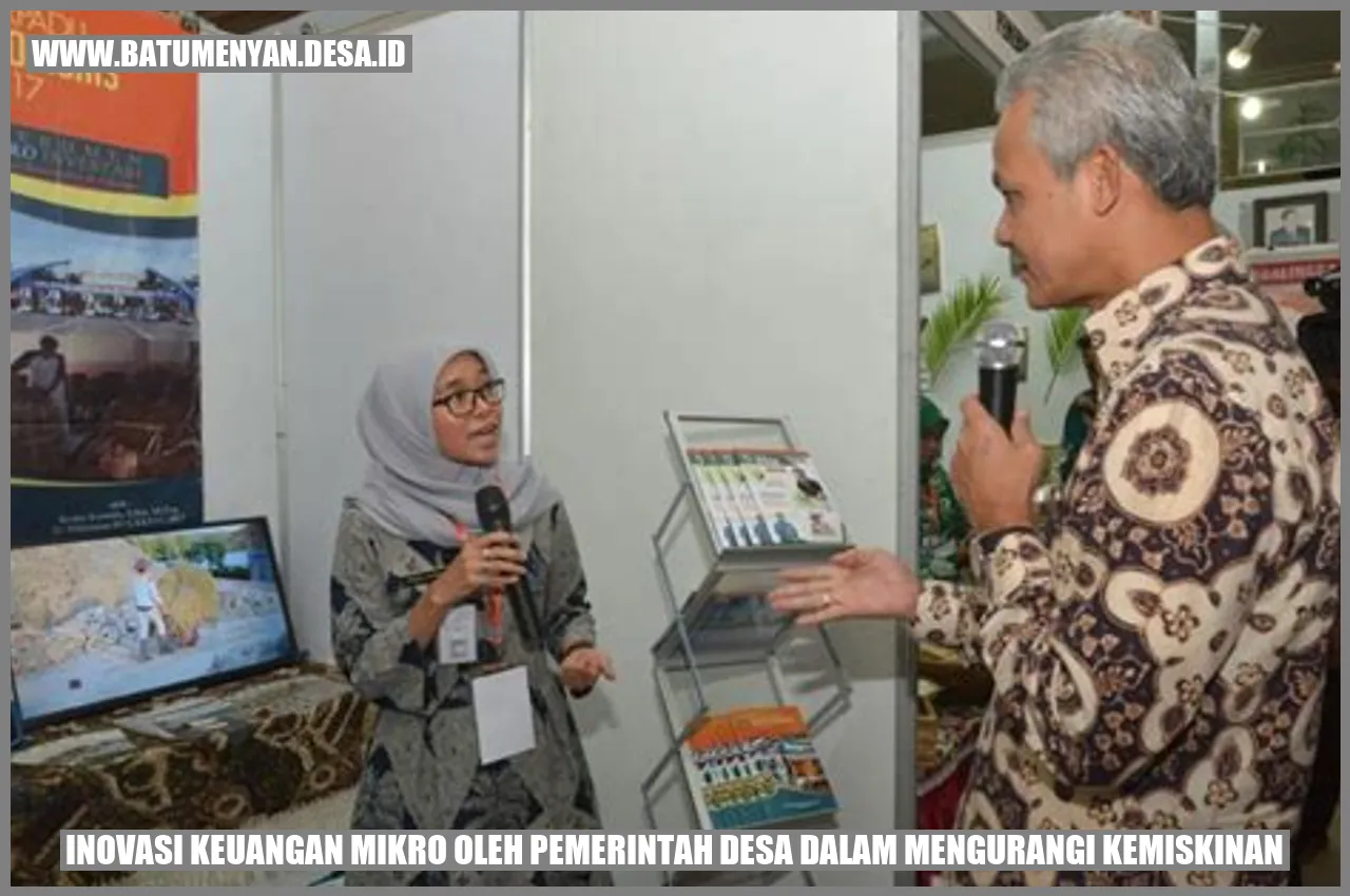 Inovasi Keuangan Mikro oleh Pemerintah Desa dalam Mengurangi Kemiskinan