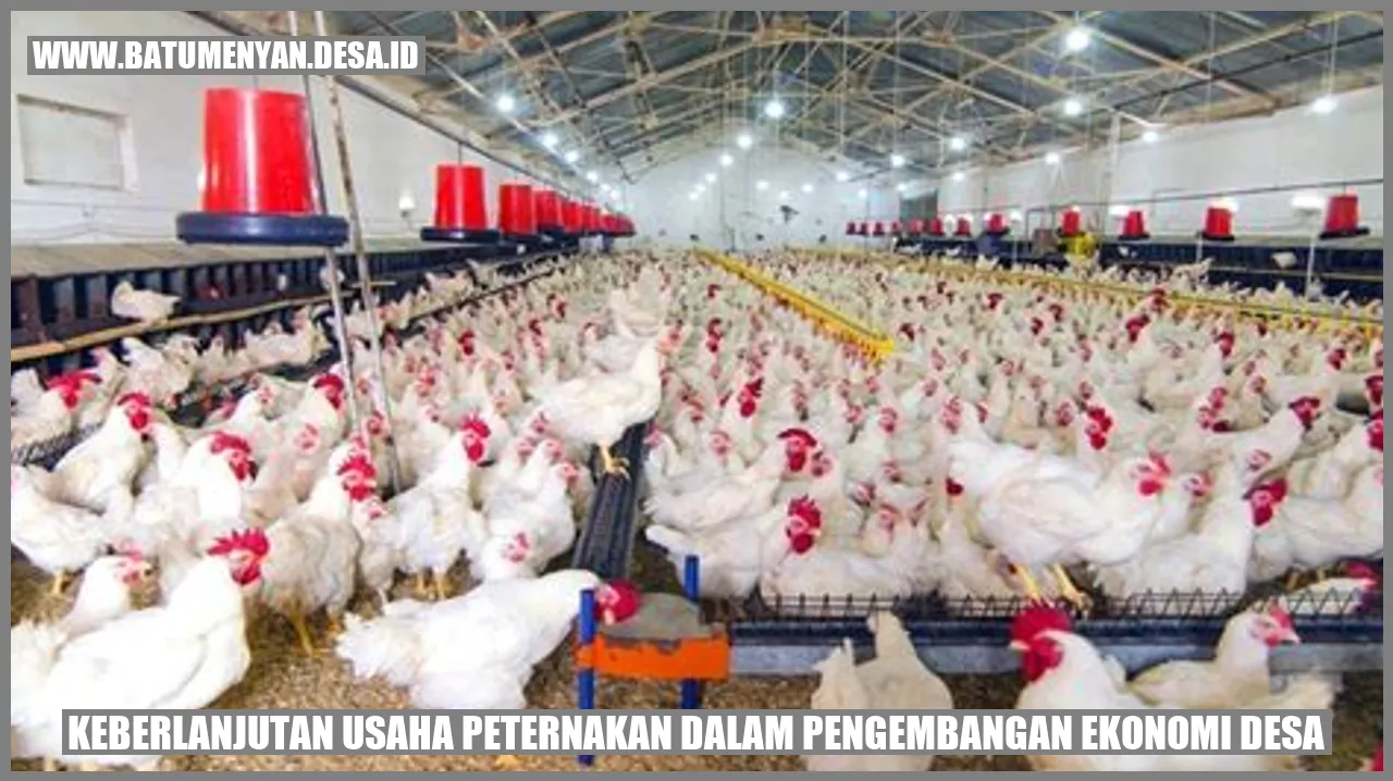 Keberlanjutan Usaha Peternakan dalam Pengembangan Ekonomi Desa