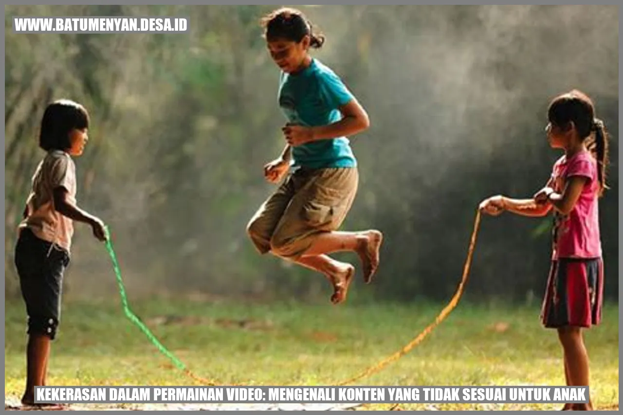 Kekerasan dalam Permainan Video: Mengenali Konten yang Tidak Sesuai untuk Anak