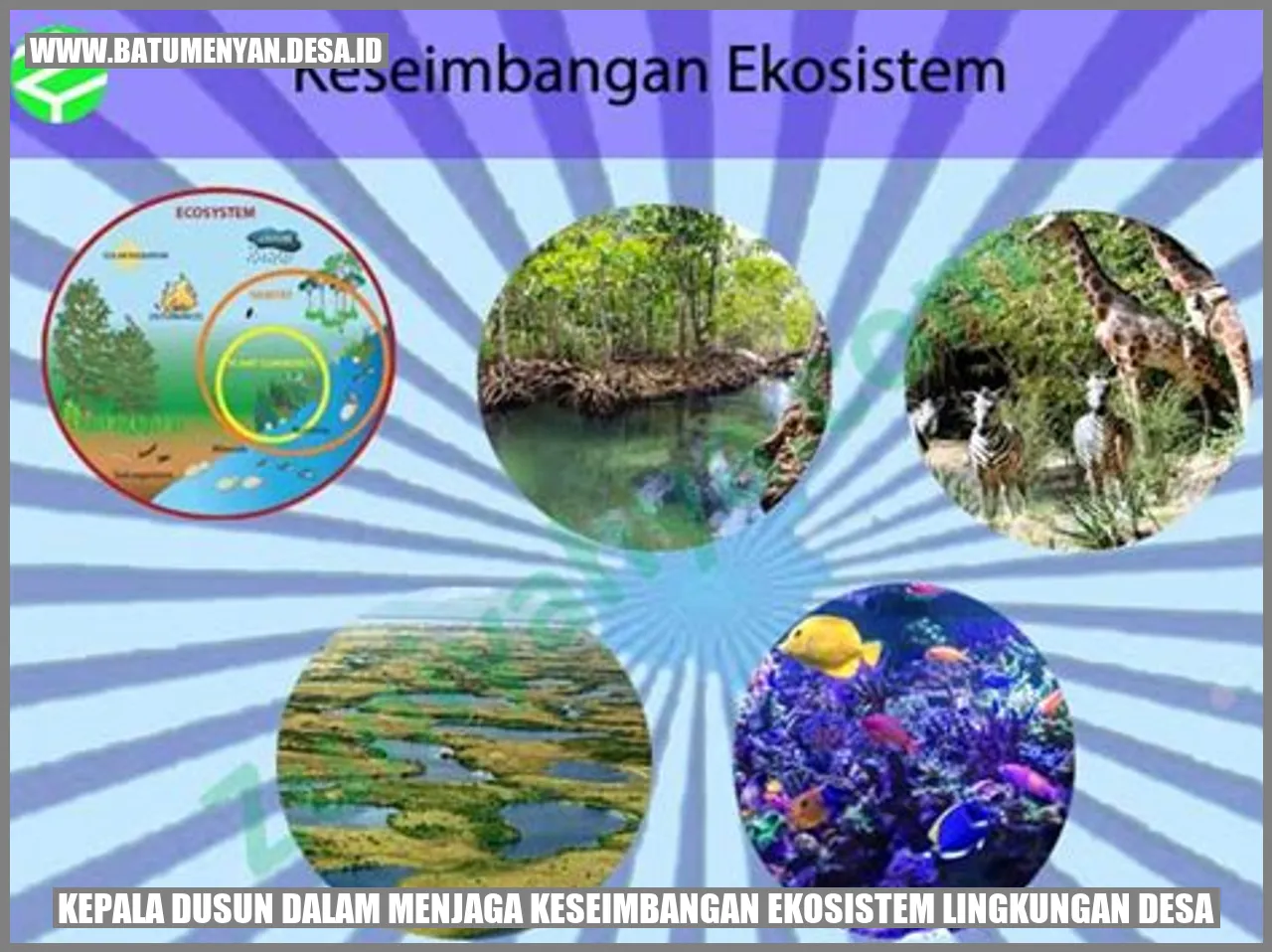Rahasia Kepala Dusun Jaga Ekosistem Desa