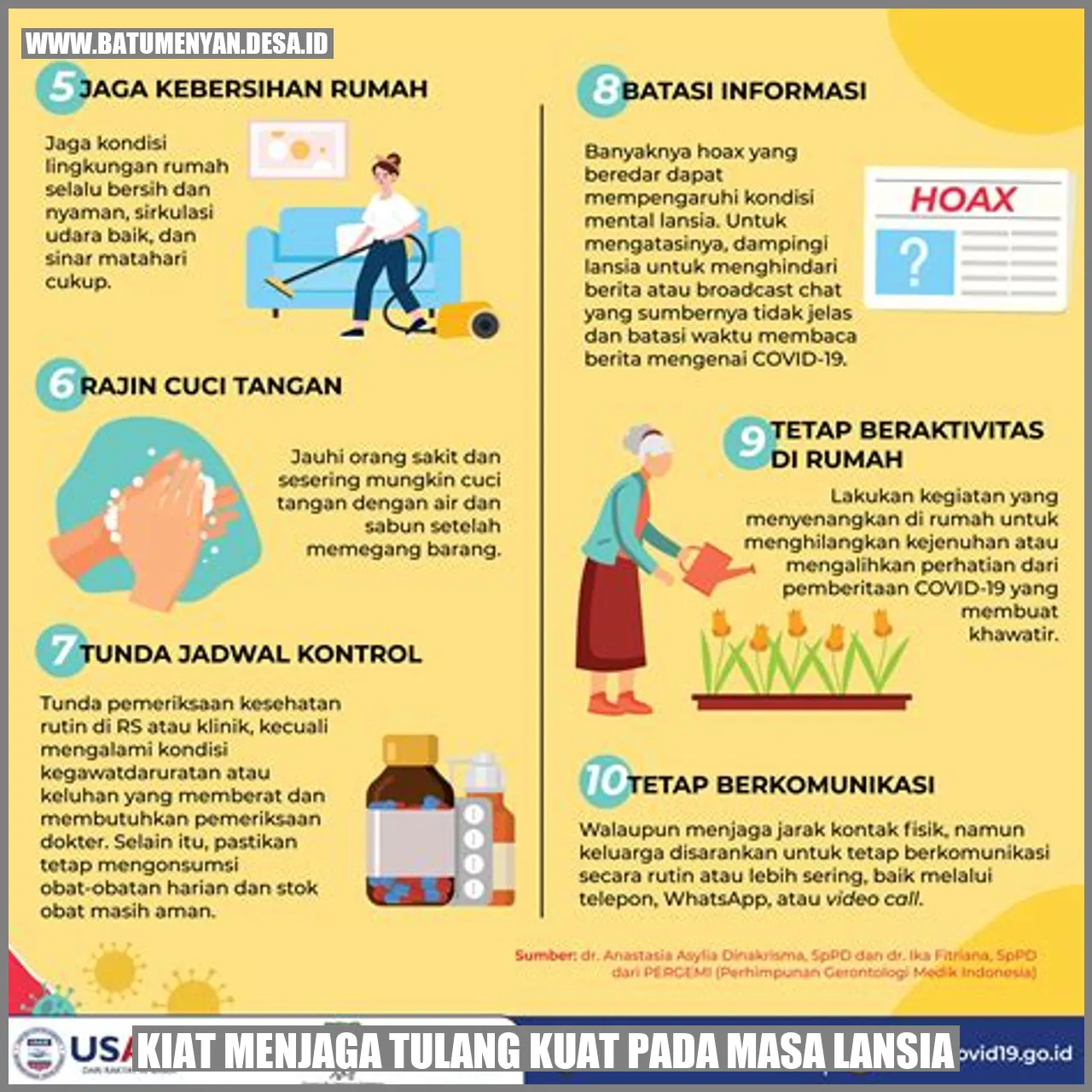 Trik Tulang Awet Usia Tua!