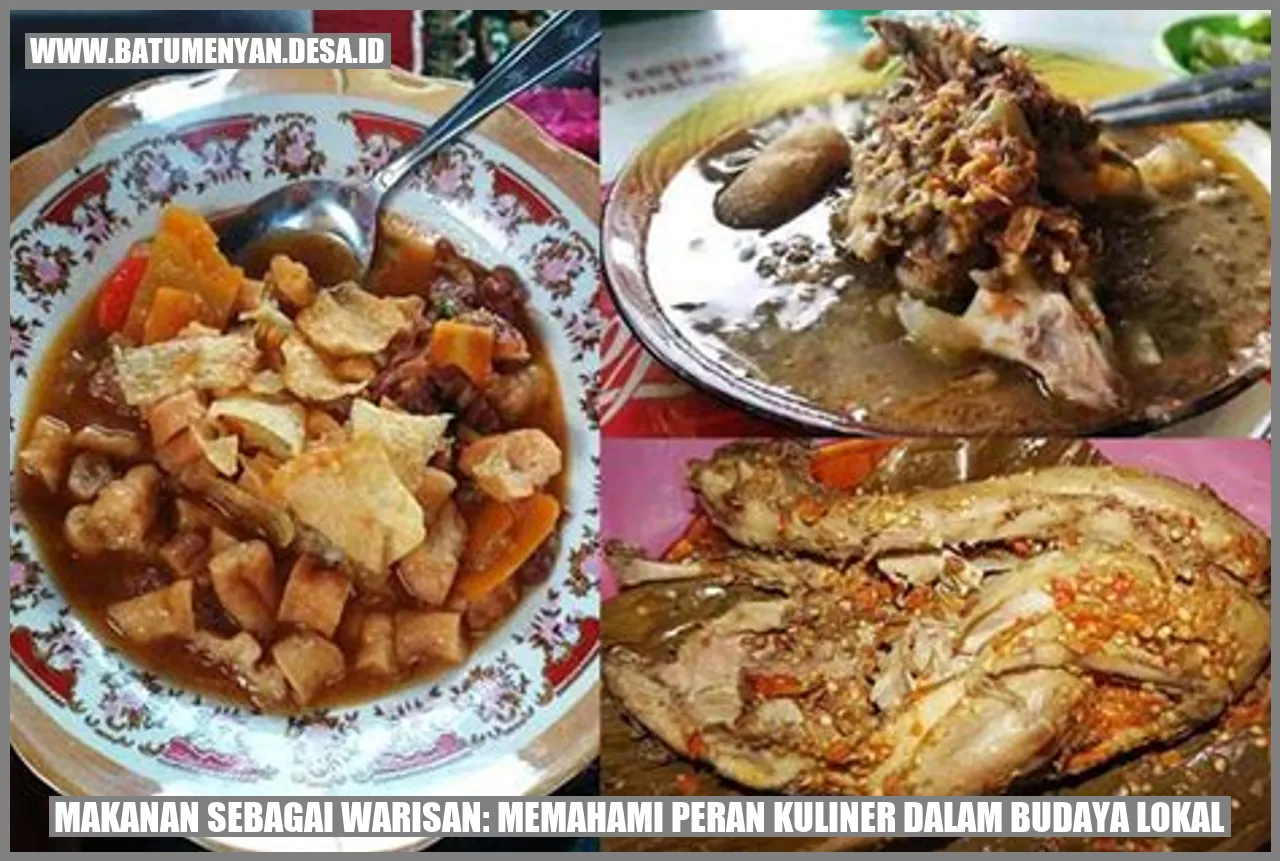 Makanan Sebagai Warisan: Memahami Peran Kuliner dalam Budaya Lokal