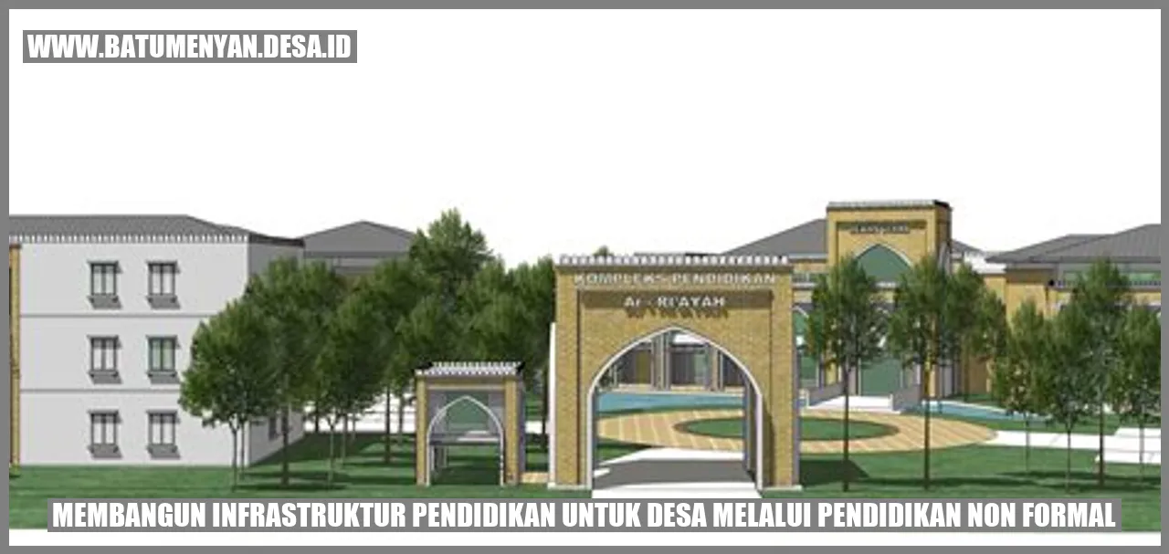 Rahasia Sukses Bangun Infrastruktur Pendidikan di Desa