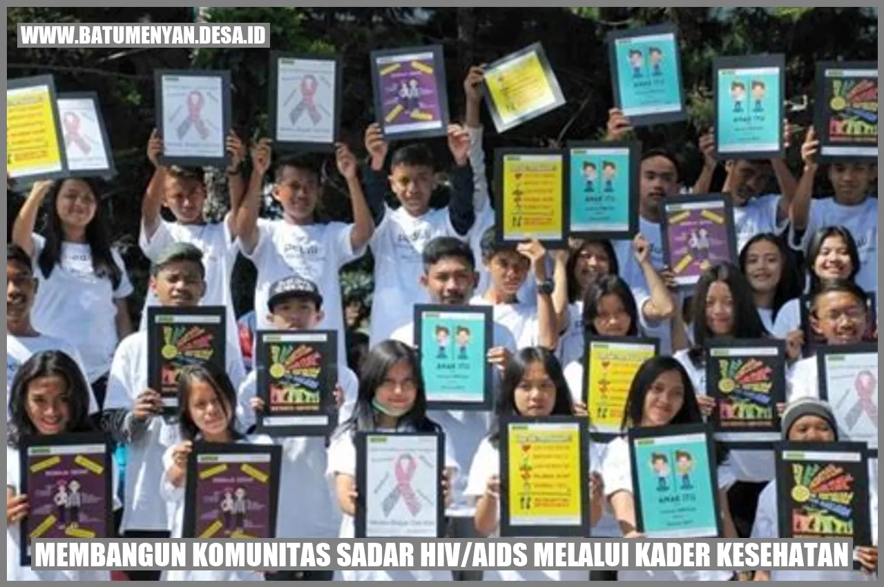 Revolution: Komunitas Sadar HIV/AIDS Membangun Kader Kesehatan