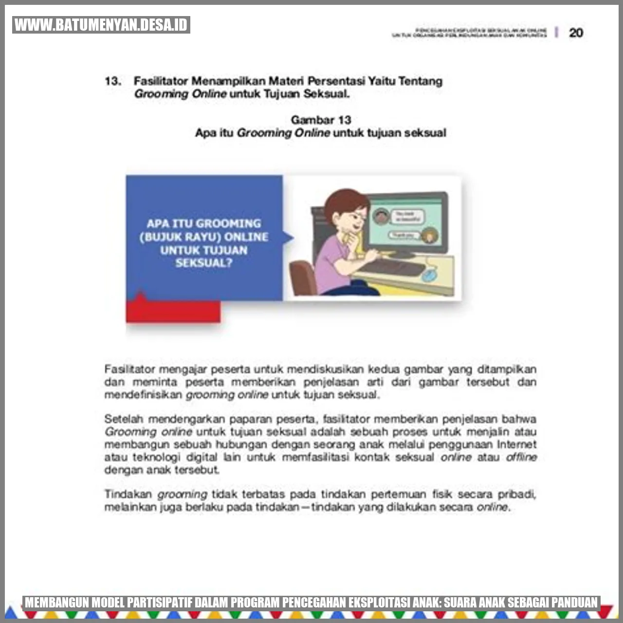 Membangun Model Partisipatif dalam Program Pencegahan Eksploitasi Anak: Suara Anak sebagai Panduan