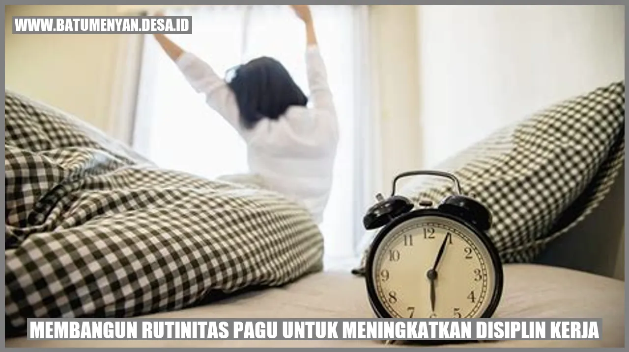Rahasia Rutin Pagu Meningkatkan Disiplin Kerja!