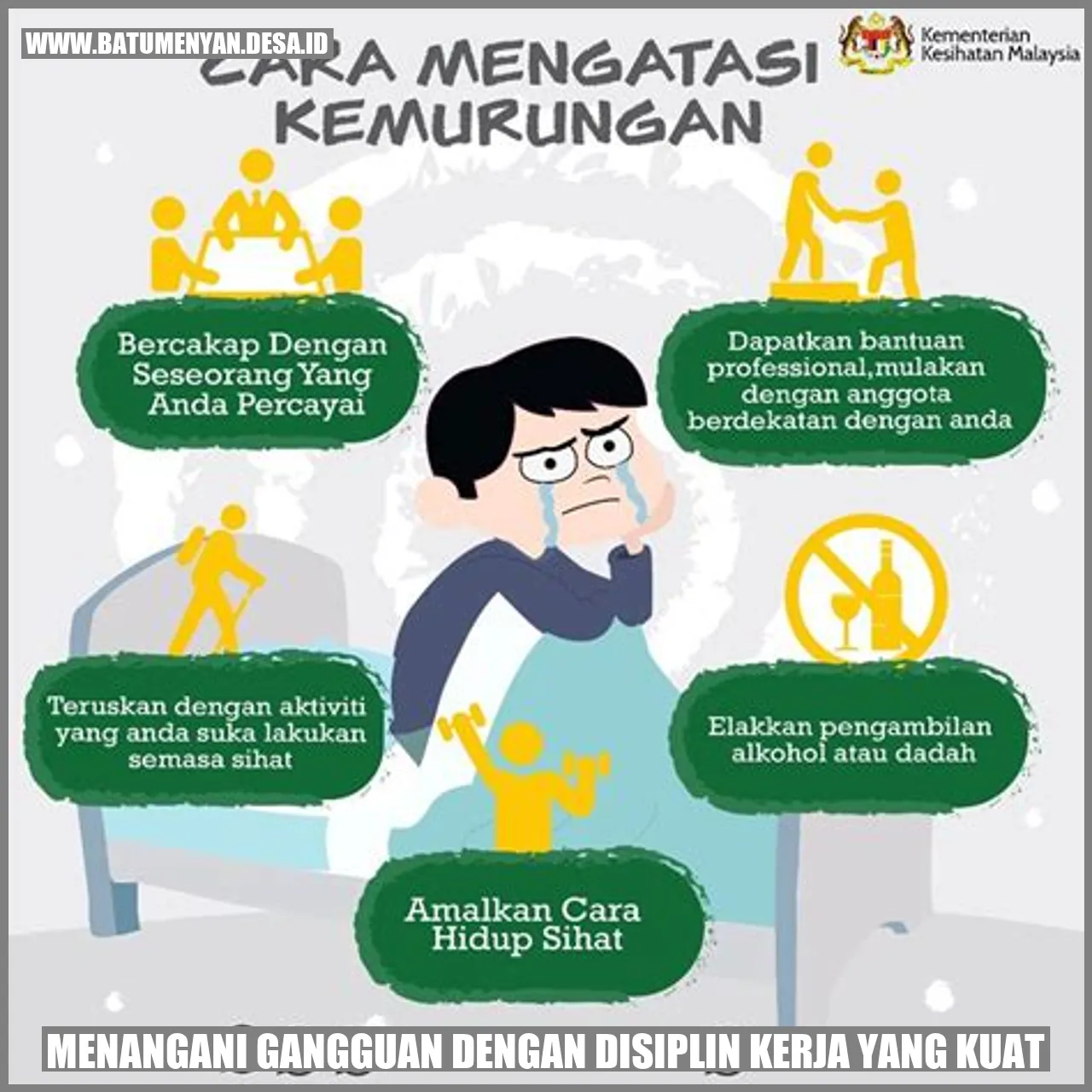Menangani Gangguan dengan Disiplin Kerja yang Kuat