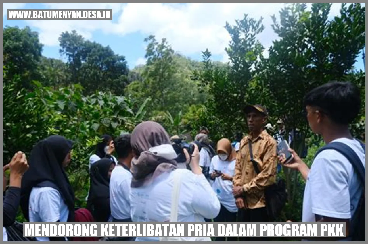 Mendorong Keterlibatan Pria dalam Program PKK