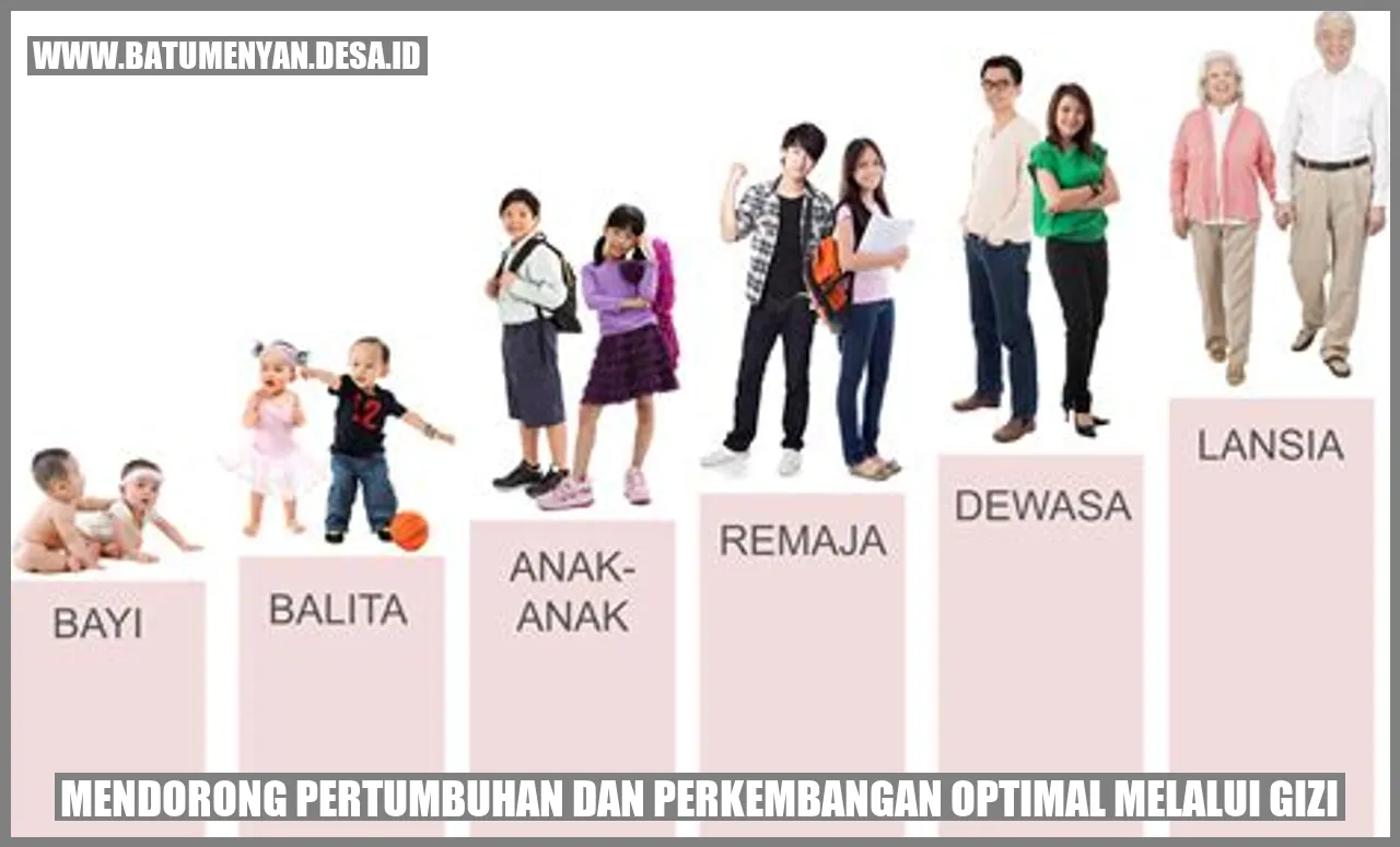 Mendorong Pertumbuhan dan Perkembangan Optimal Melalui Gizi