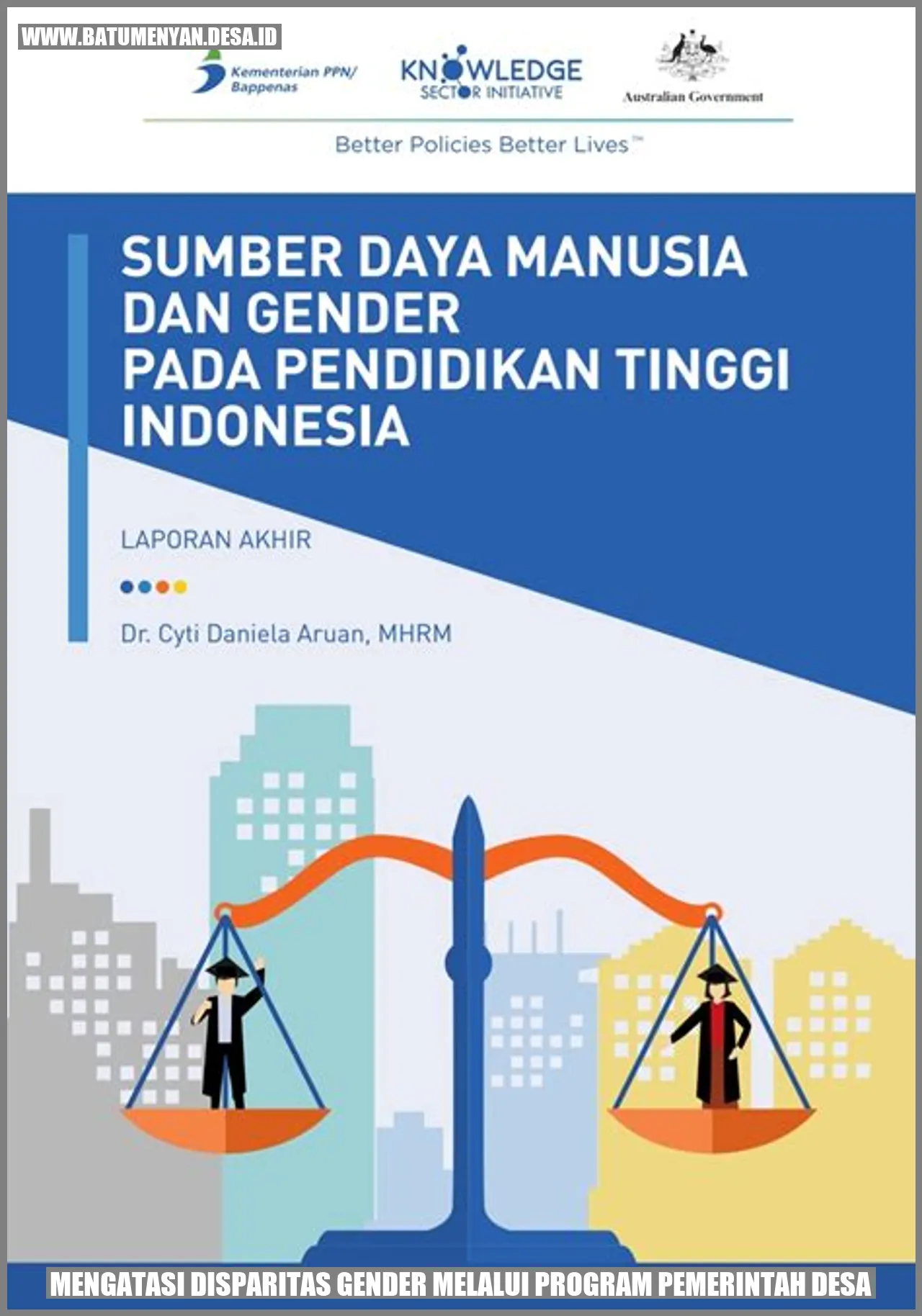 Mengatasi Disparitas Gender Melalui Program Pemerintah Desa