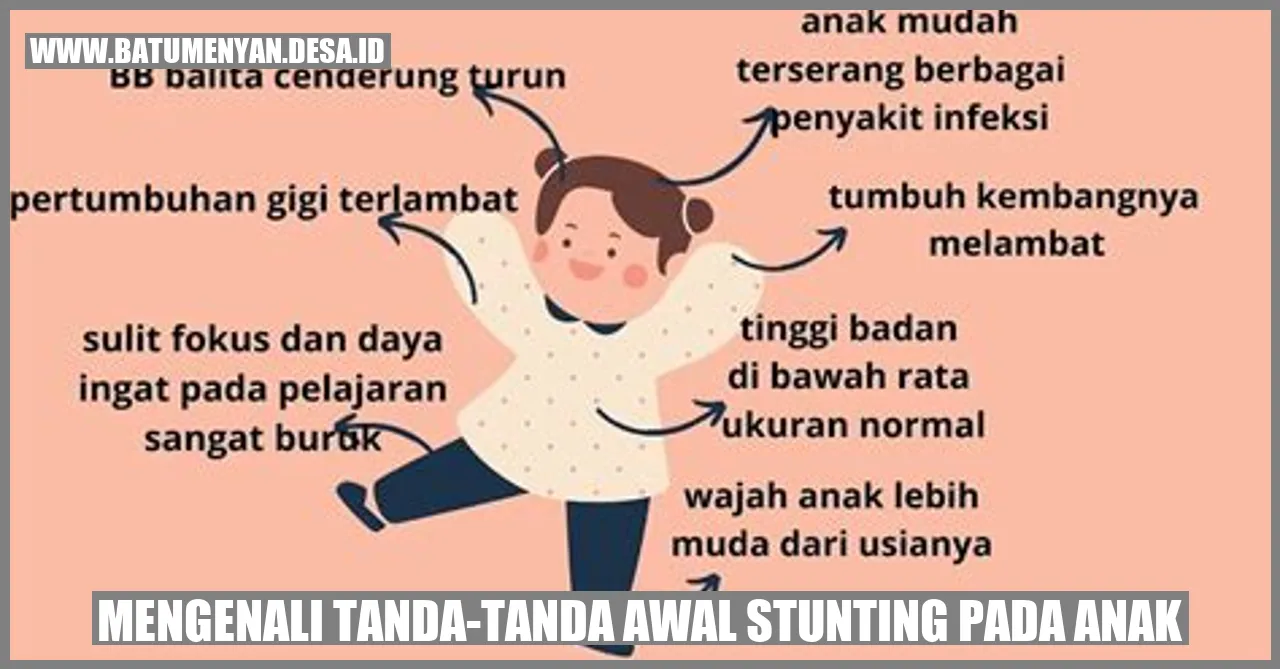 Mengenali Tanda-Tanda Awal Stunting pada Anak