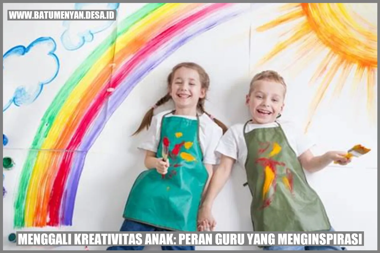 Ini Dia Rahasia Guru Hebat Menggali Kreativitas Anak