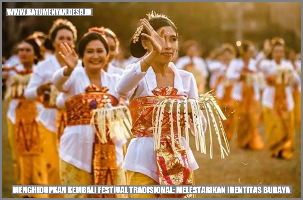 Menghidupkan Kembali Festival Tradisional: Melestarikan Identitas Budaya