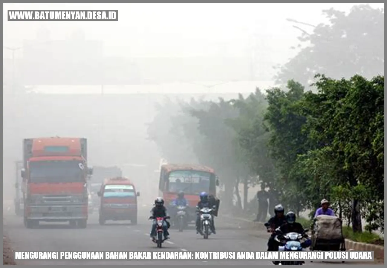 Mengubah Cara Anda Berkendara: Solusi Polusi Udara!