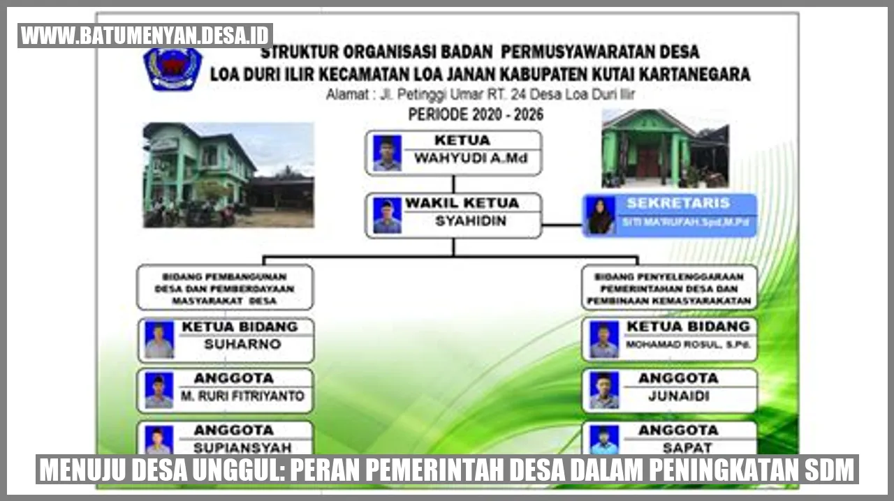 Menuju Desa Unggul: Peran Pemerintah Desa dalam Peningkatan SDM