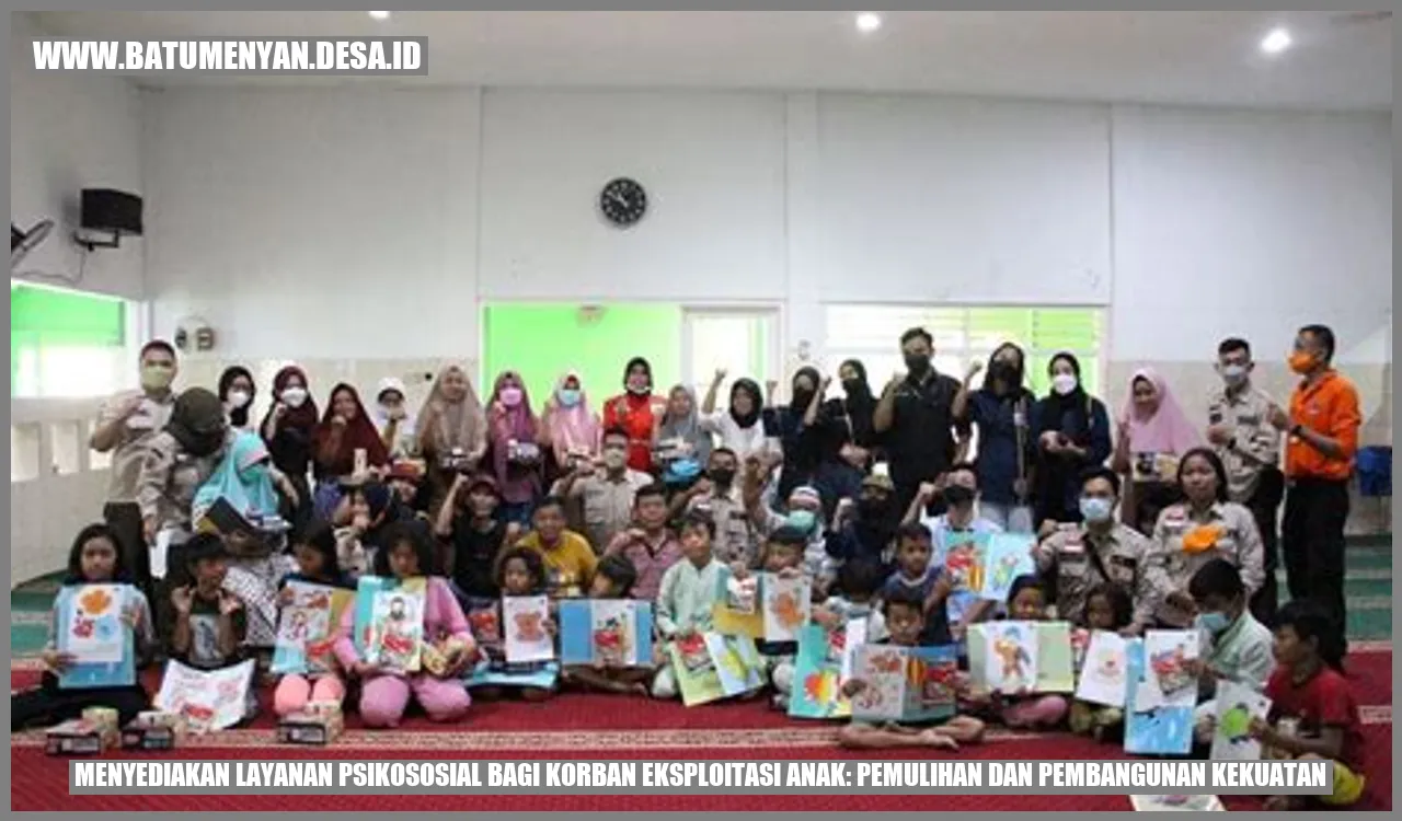 Menyediakan Layanan Psikososial bagi Korban Eksploitasi Anak: Pemulihan dan Pembangunan Kekuatan