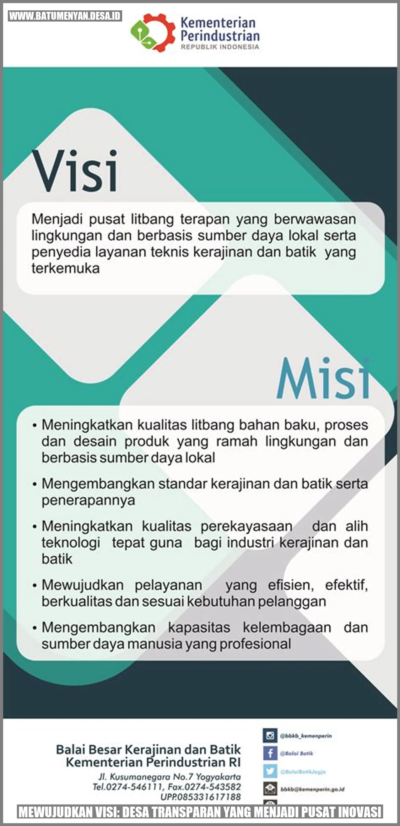 Mewujudkan Visi: Desa Transparan yang Menjadi Pusat Inovasi