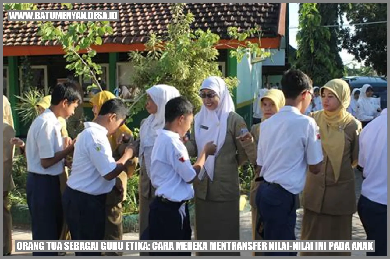 Orang Tua sebagai Guru Etika: Cara Mereka Mentransfer Nilai-nilai Ini pada Anak