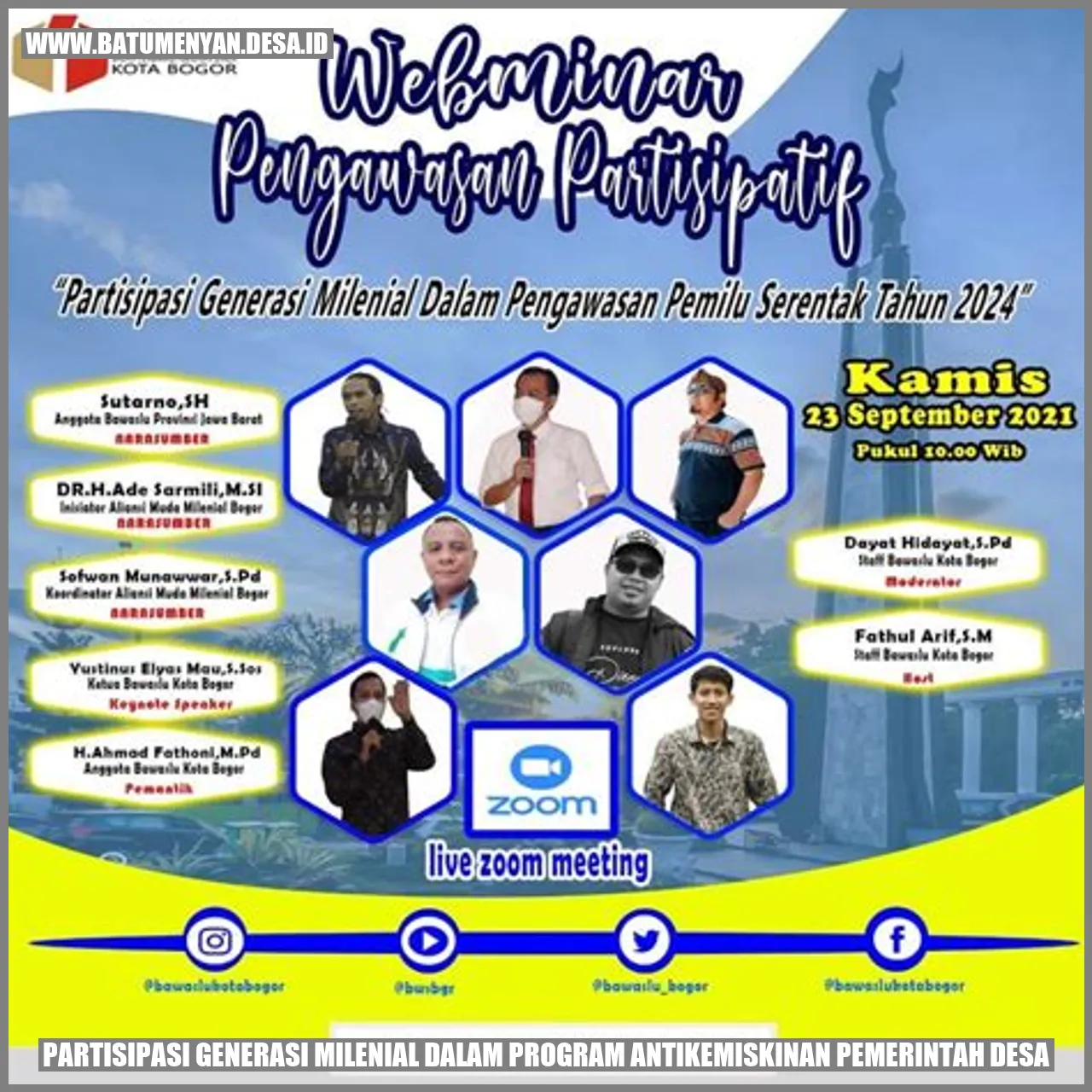 Partisipasi Generasi Milenial dalam Program Antikemiskinan Pemerintah Desa
