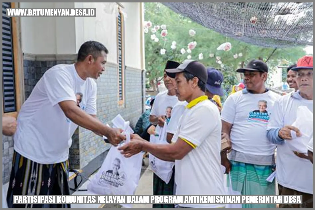 Partisipasi Komunitas Nelayan dalam Program Antikemiskinan Pemerintah Desa