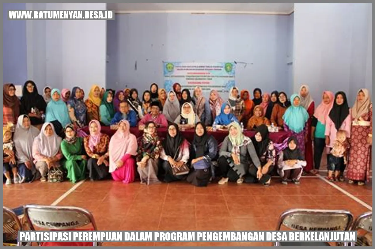 Keterlibatan Perempuan dalam Pembangunan Desa yang Berkelanjutan