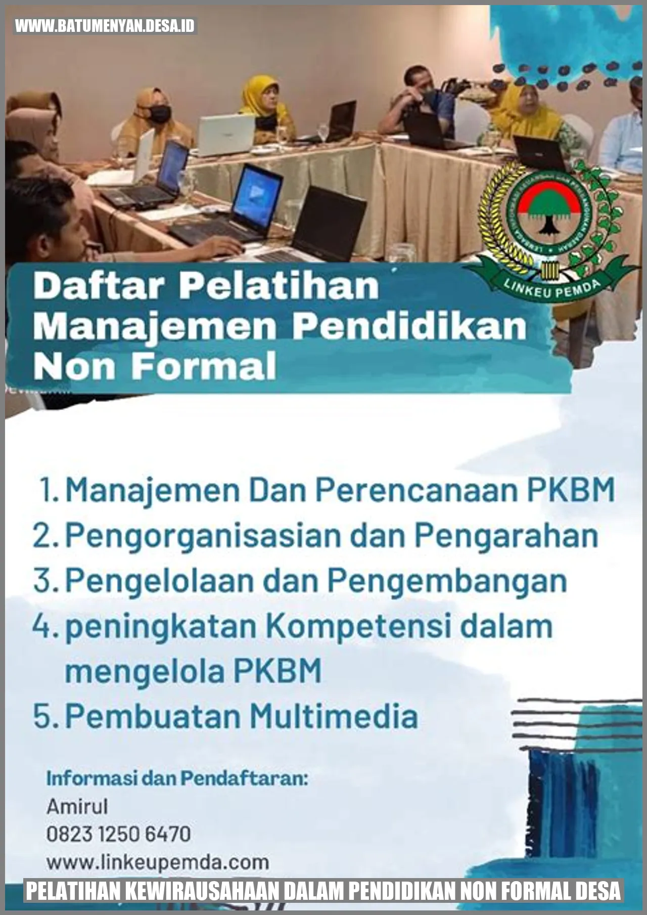 Wow, Pelatihan Kewirausahaan Demi Desa Makmur!