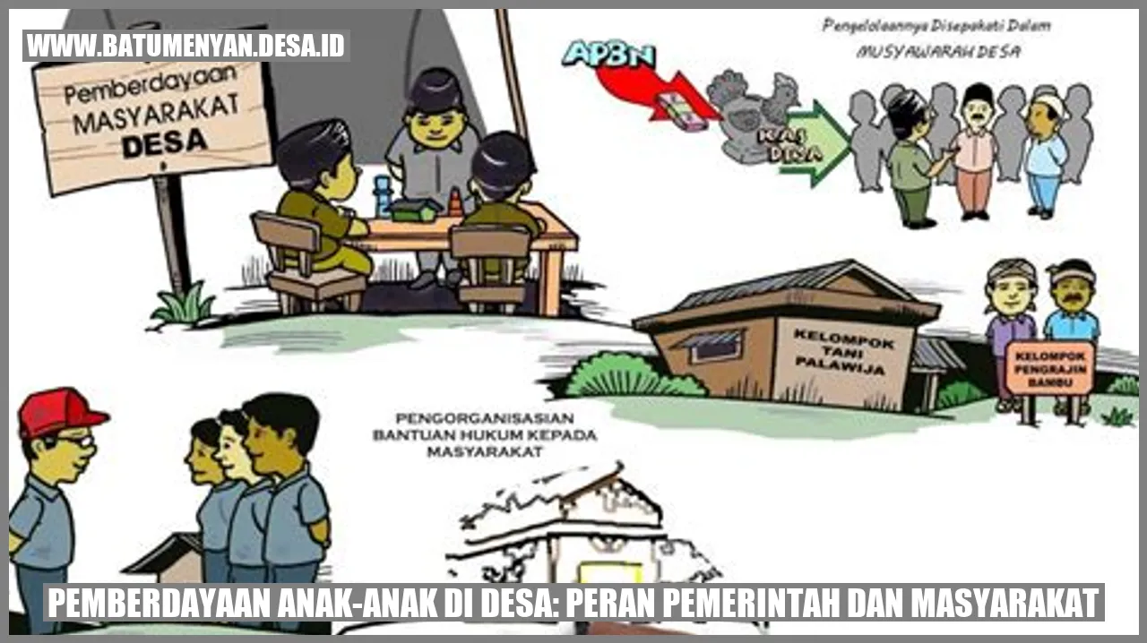 Pemberdayaan Anak-Anak di Desa: Peran Pemerintah dan Masyarakat