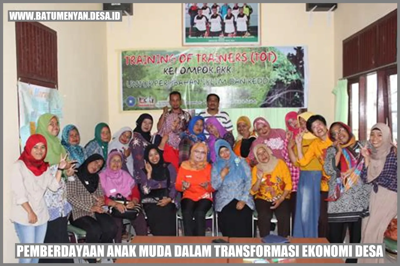 Pemberdayaan Anak Muda dalam Transformasi Ekonomi Desa