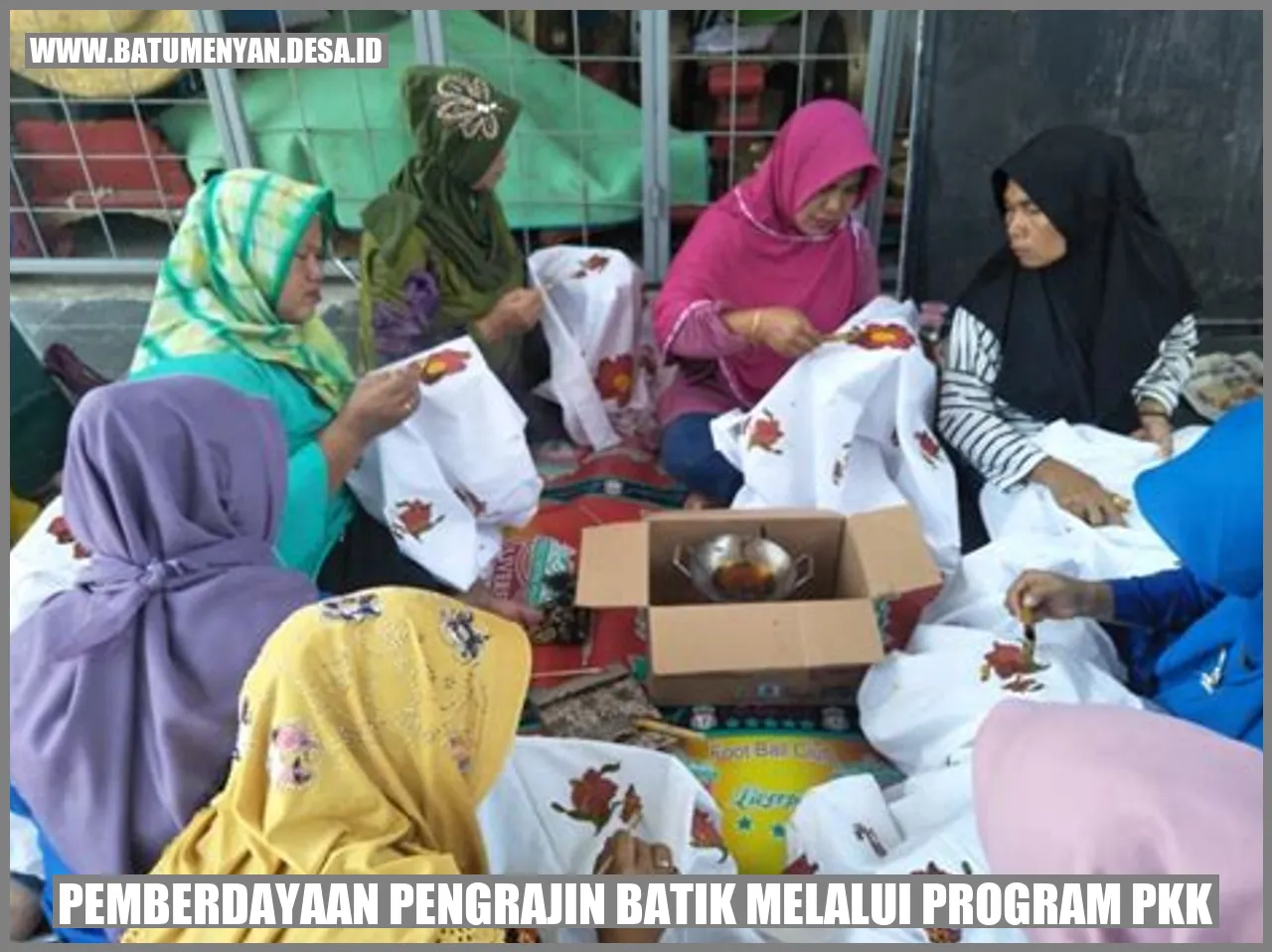 Pemberdayaan Pengrajin Batik melalui Program PKK