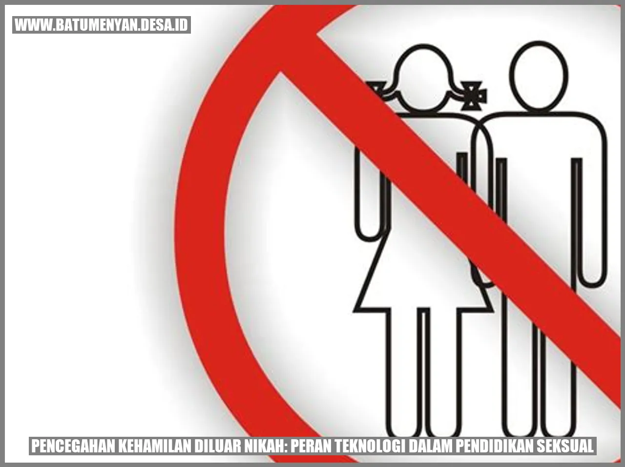Pencegahan Kehamilan Diluar Nikah: Peran Teknologi dalam Pendidikan Seksual