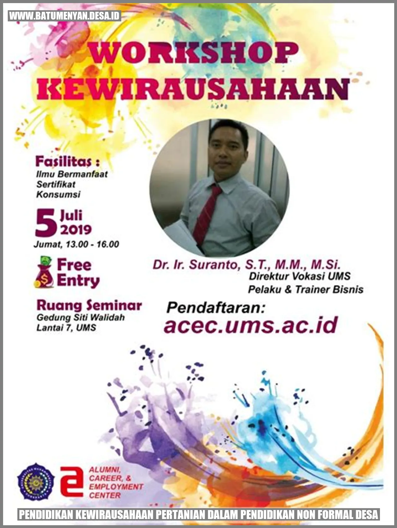 Pendidikan Kewirausahaan Pertanian dalam Pendidikan Non Formal Desa