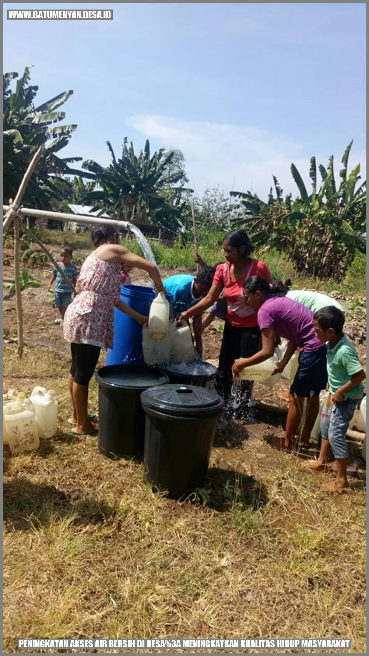 Peningkatan Akses Air Bersih di Desa: Meningkatkan Kualitas Hidup Masyarakat