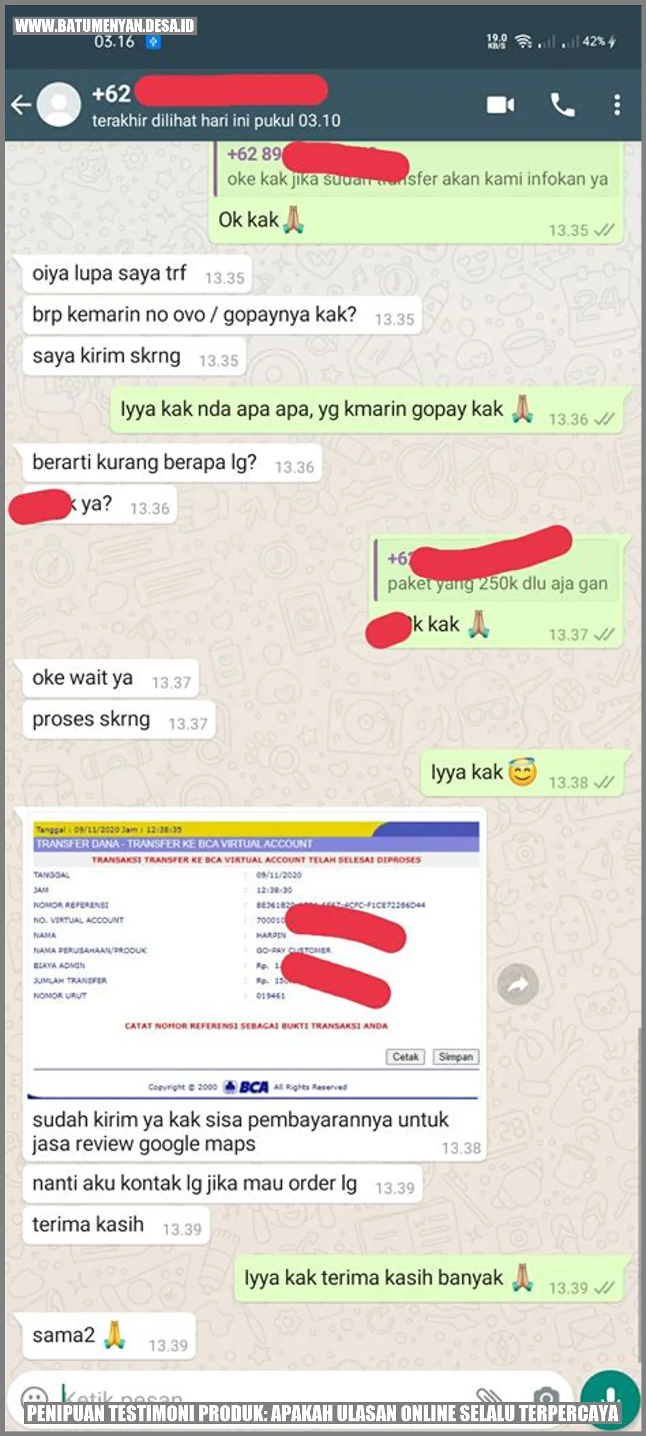 Waspada! Penipuan Ulasan Online Produk