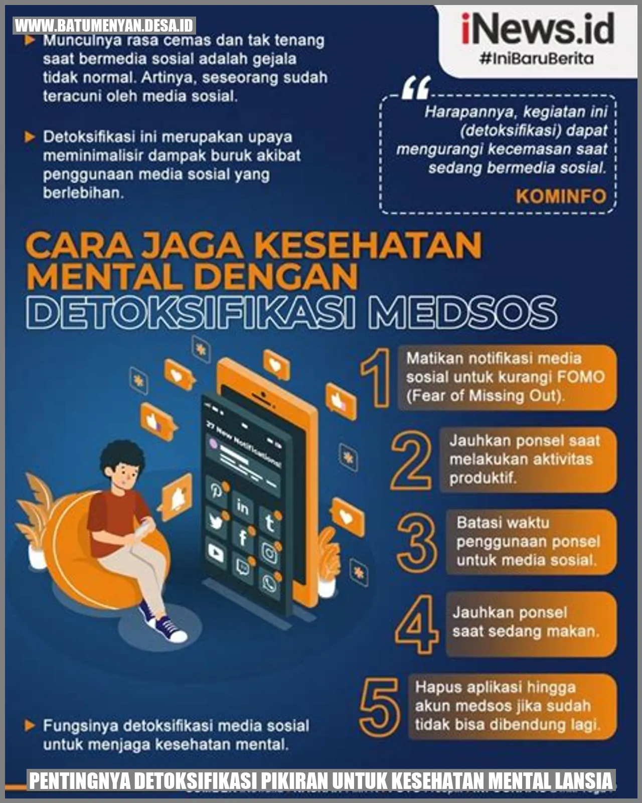 Pentingnya Detoksifikasi Pikiran untuk Kesehatan Mental Lansia