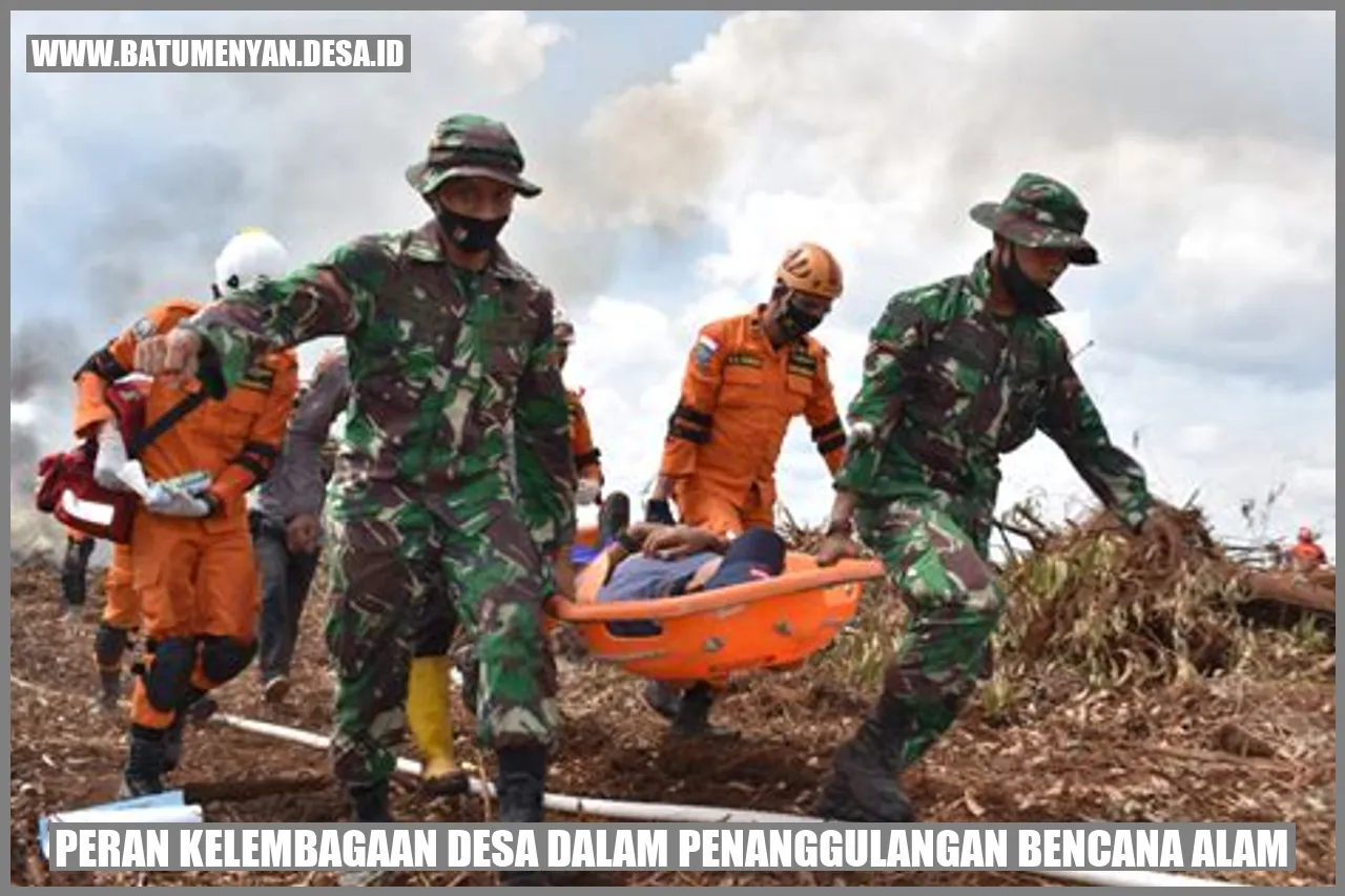 Peran Kelembagaan Desa dalam Penanggulangan Bencana Alam