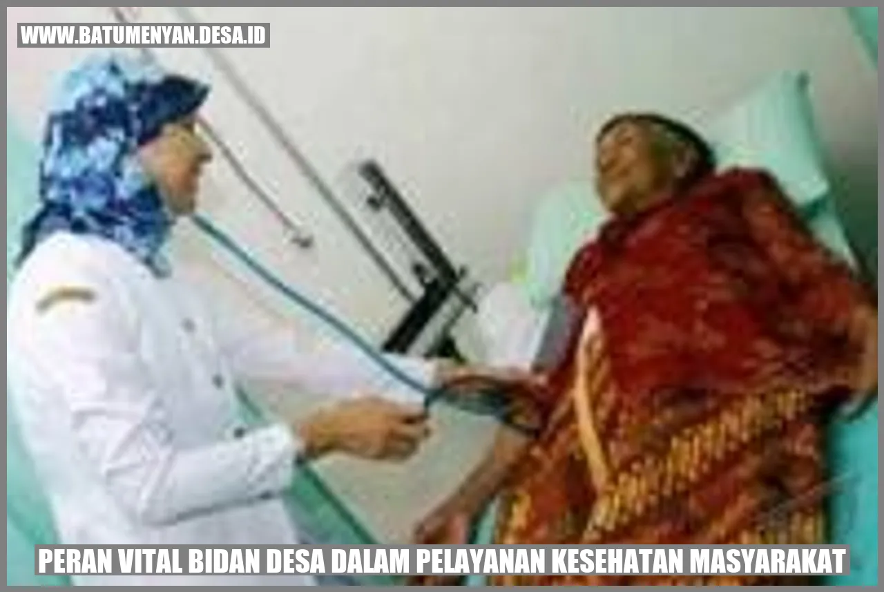 Peran Vital Bidan Desa dalam Pelayanan Kesehatan Masyarakat