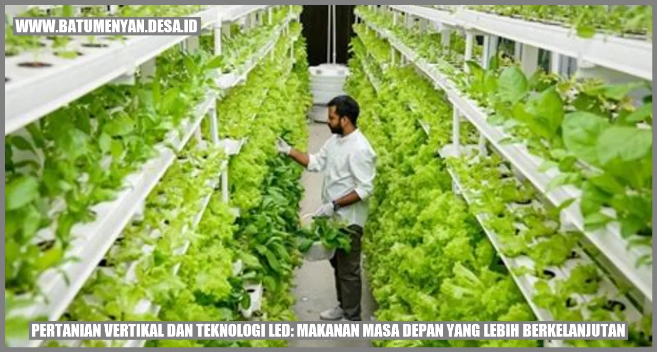Pertanian Vertikal dan Teknologi LED: Makanan Masa Depan yang Lebih Berkelanjutan