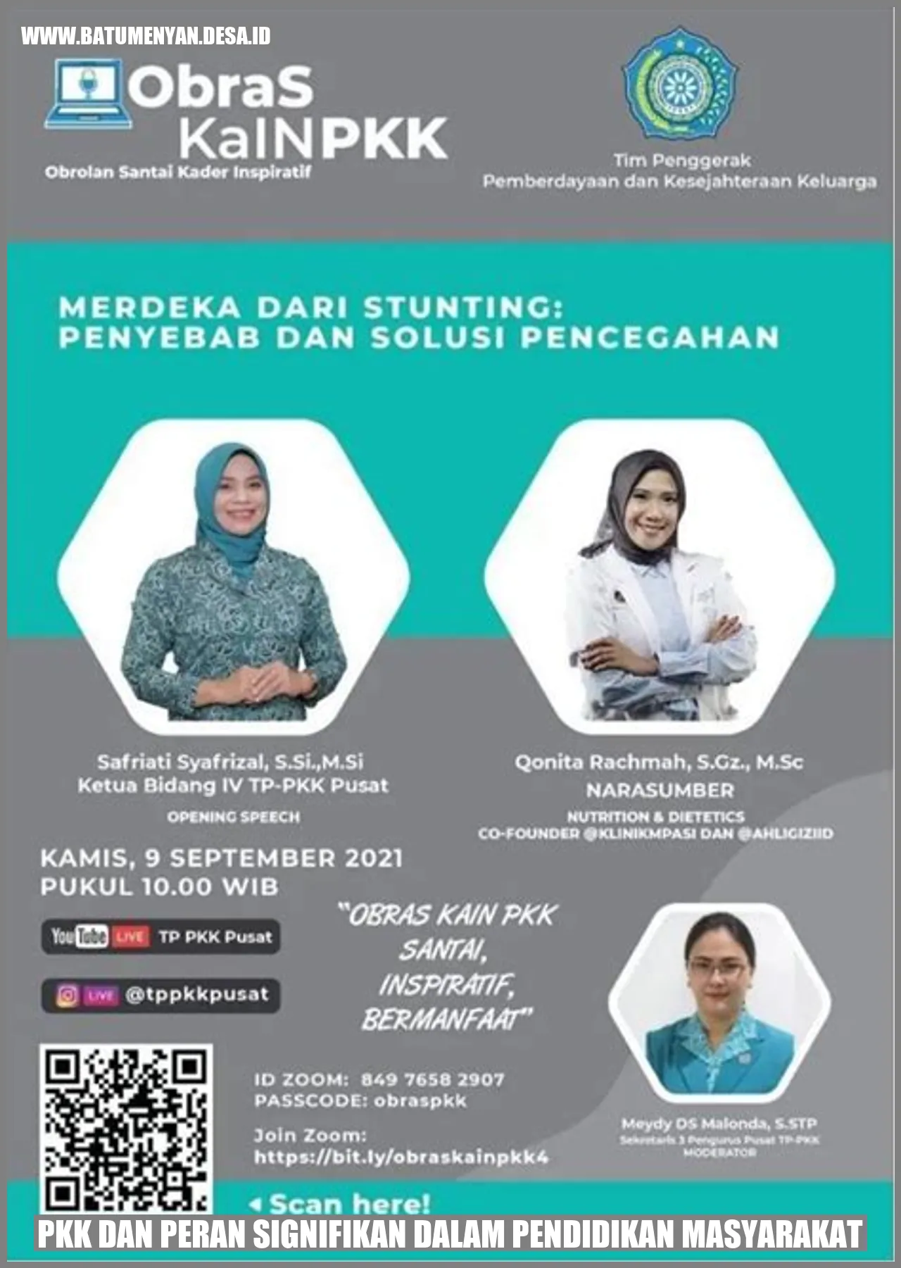 Peran PKK dalam Meningkatkan Pendidikan Masyarakat: Menggali Potensi untuk Masa Depan yang Lebih Baik