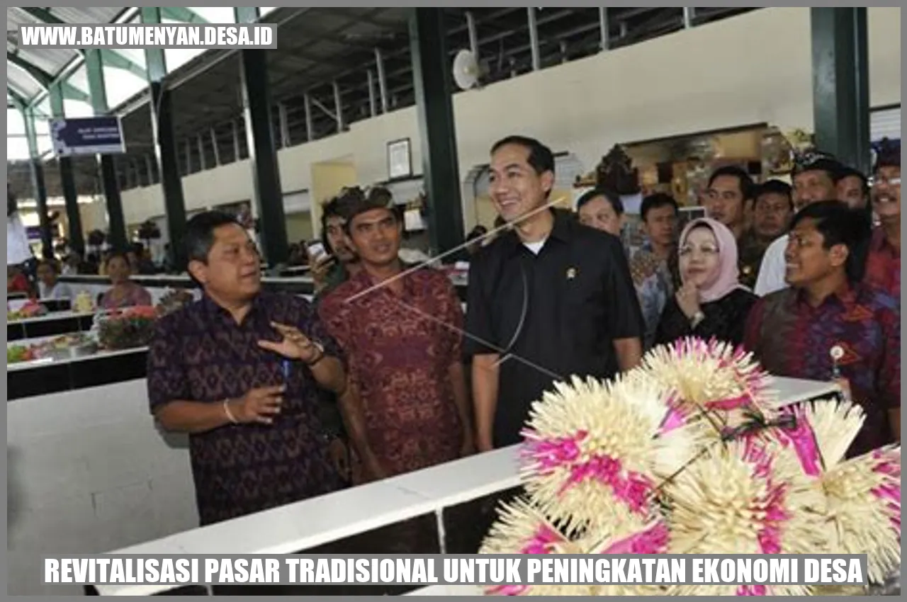 Revitalisasi Pasar Tradisional untuk Peningkatan Ekonomi Desa