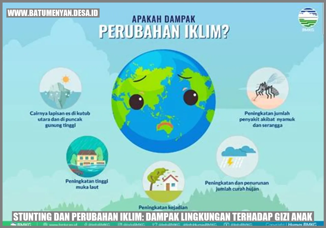 Stunting dan Perubahan Iklim: Dampak Lingkungan Terhadap Gizi Anak