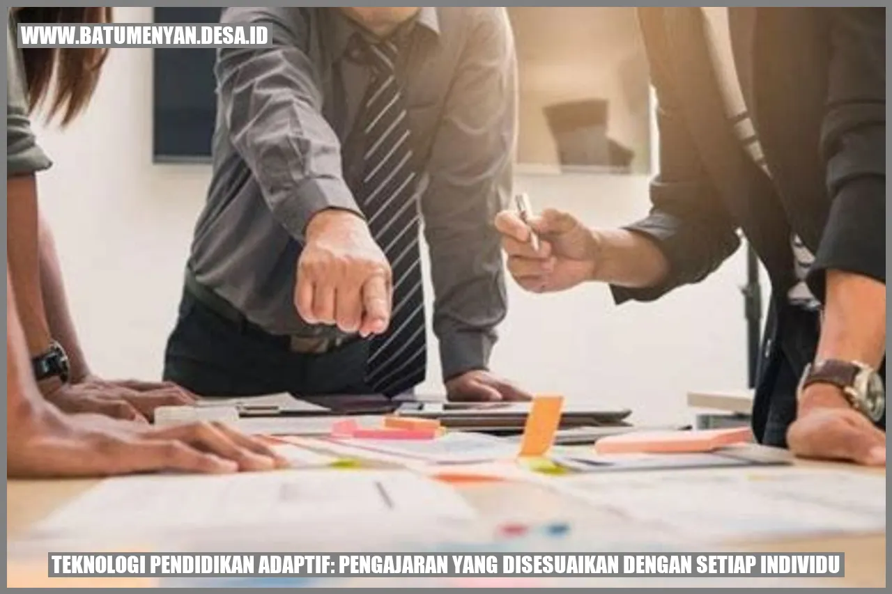 Teknologi Pendidikan Adaptif: Pengajaran yang Disesuaikan dengan Setiap Individu