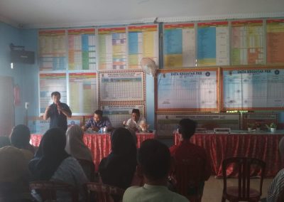 Jajaran Pemerintah Desa Batu Menyan Gelar Kegiatan Posbindu Skrining PTM dan Skrining Kesehatan Jiwa