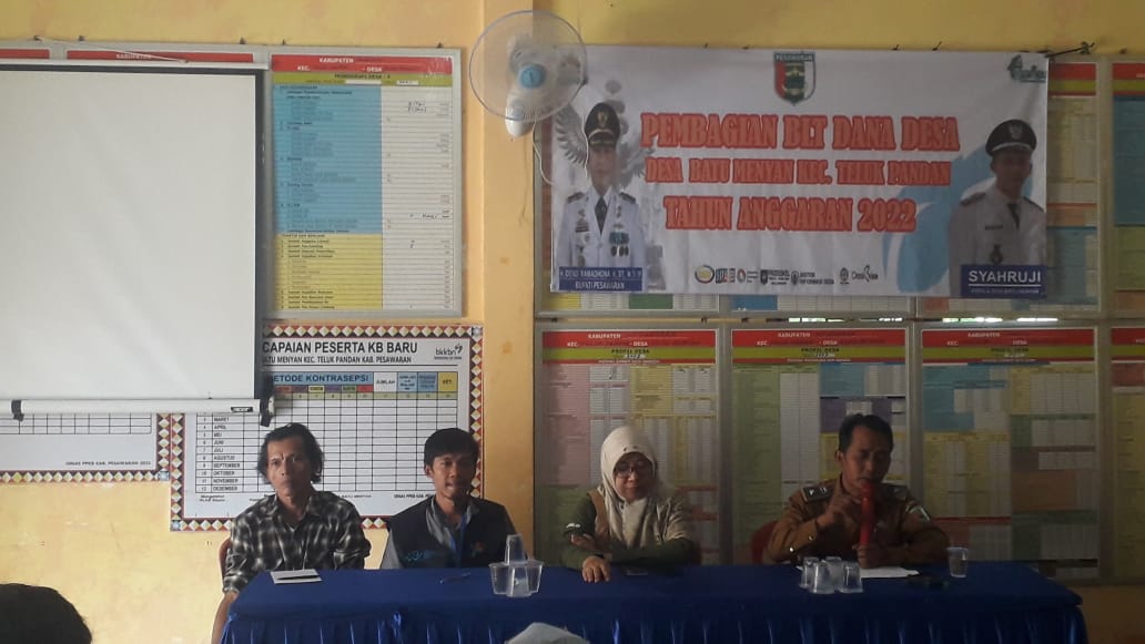 Bentuk Pusat Data Nasional Terintegrasi, Pemdes Batu Menyan Sosialisasi Pendataan Awal Regsosek 2022